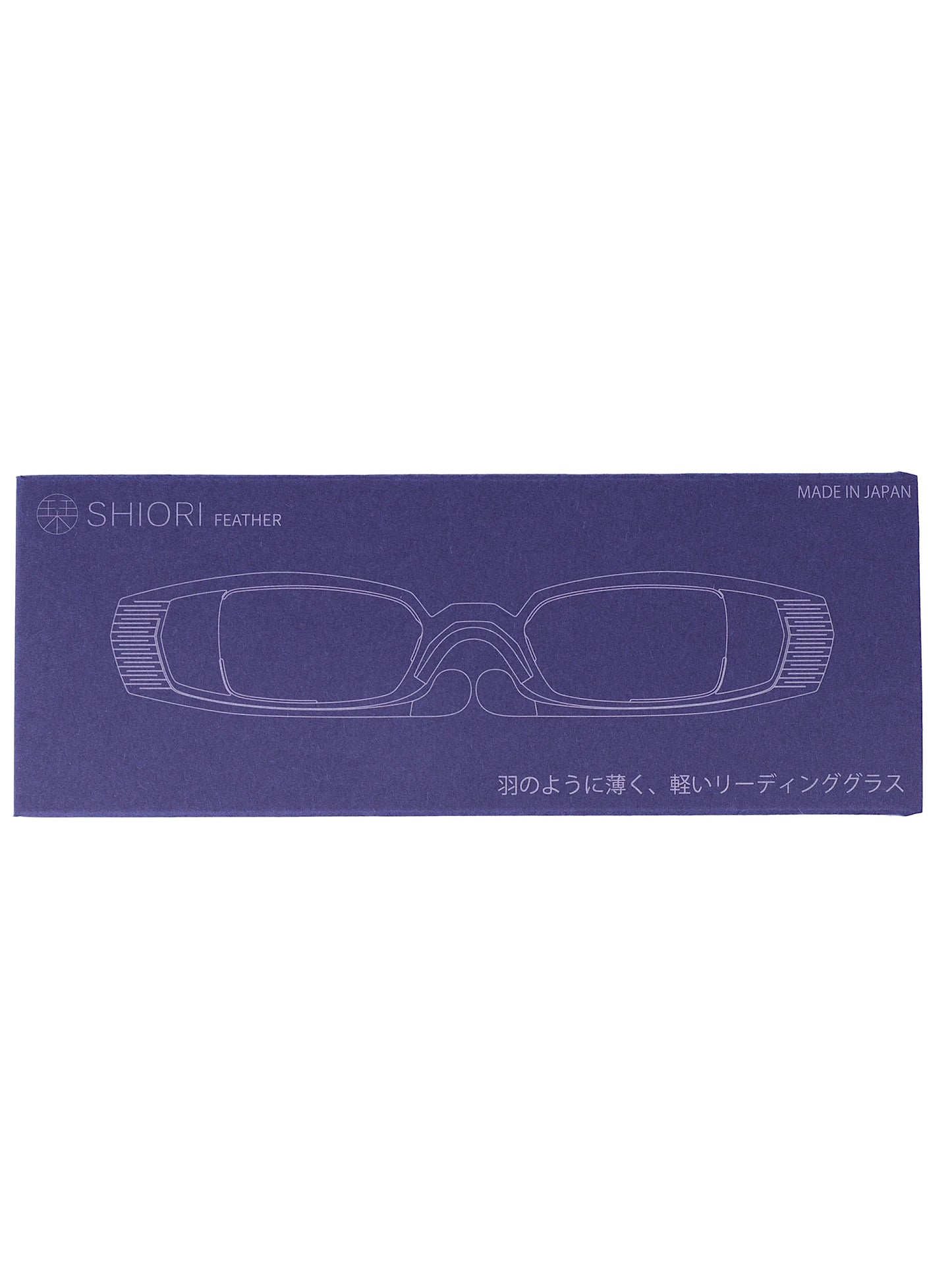 栞フェザー リーディンググラス