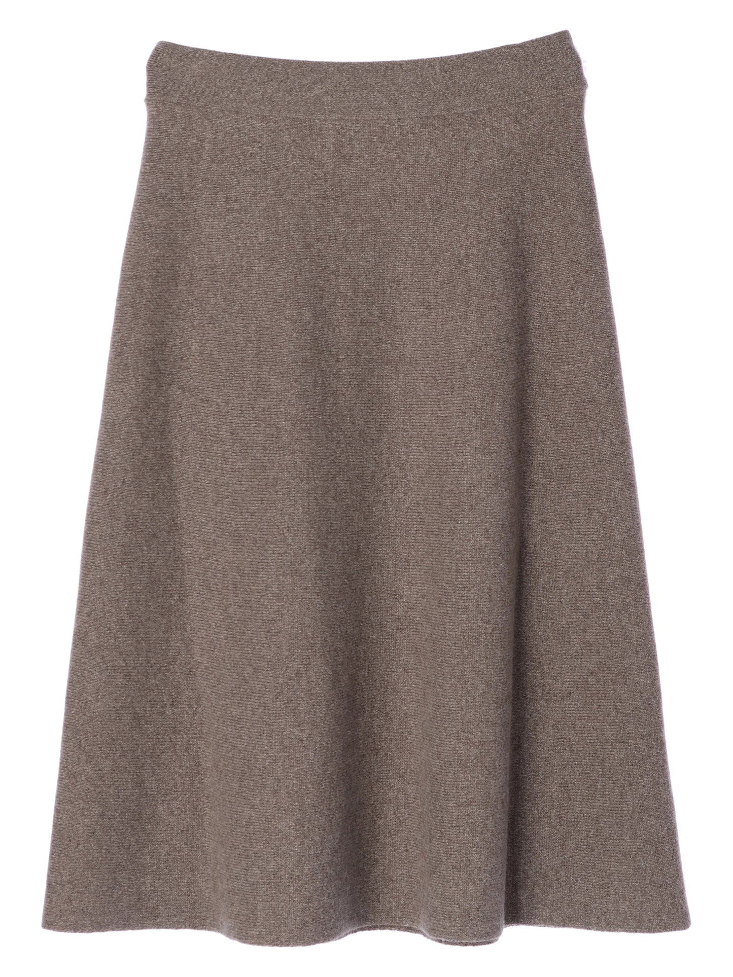 ハーフミラノニットスカート