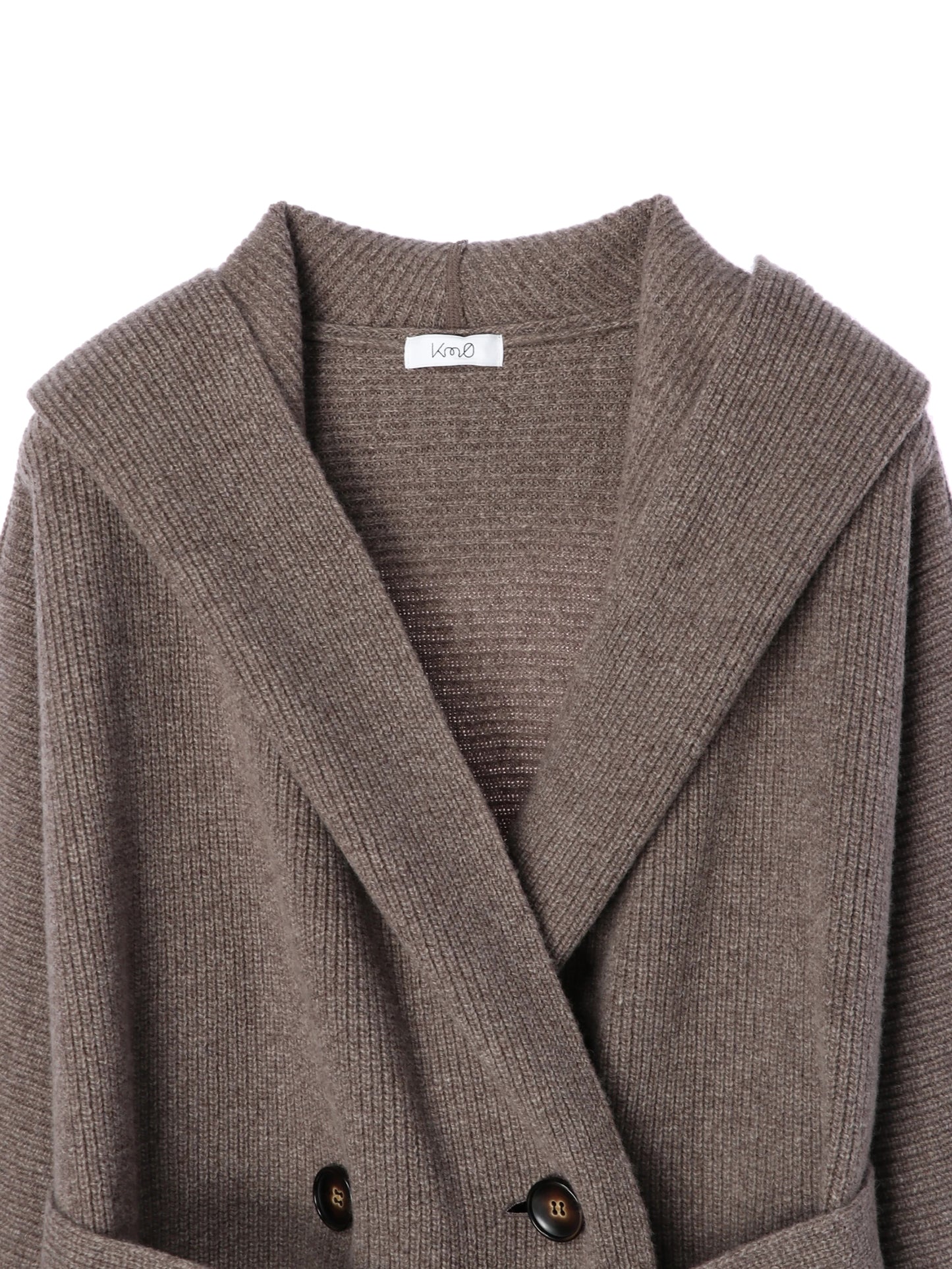 畦ニットコート