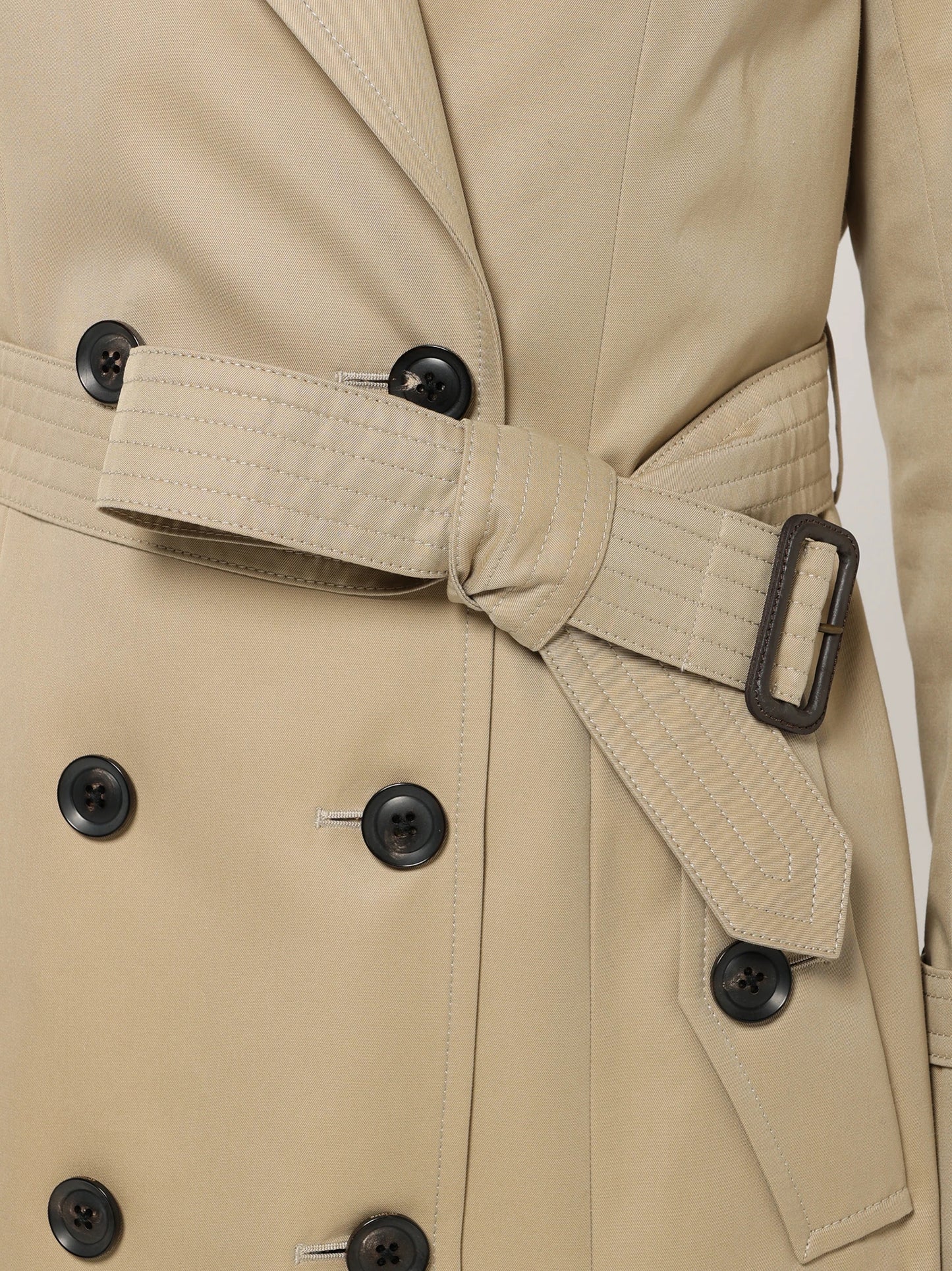 コットンギャバジントレンチコート