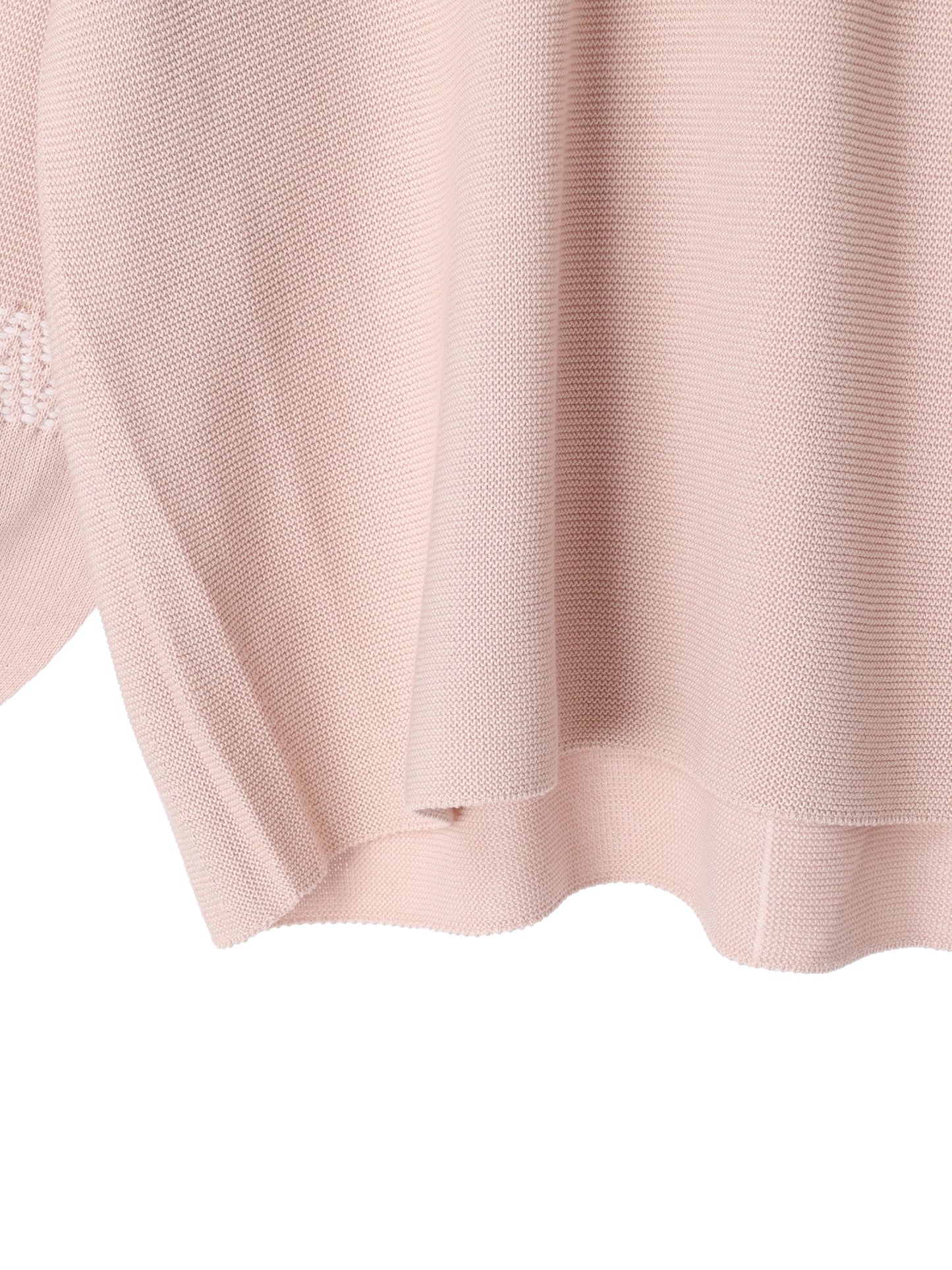 コットン刺し子風プルオーバー