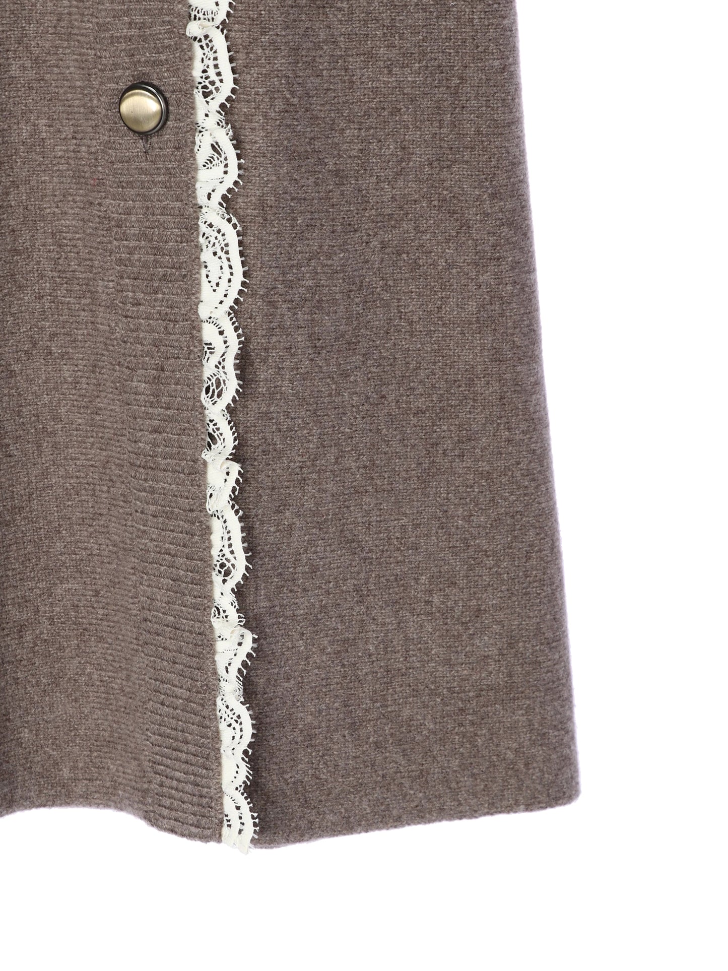 ハーフミラノニットスカート