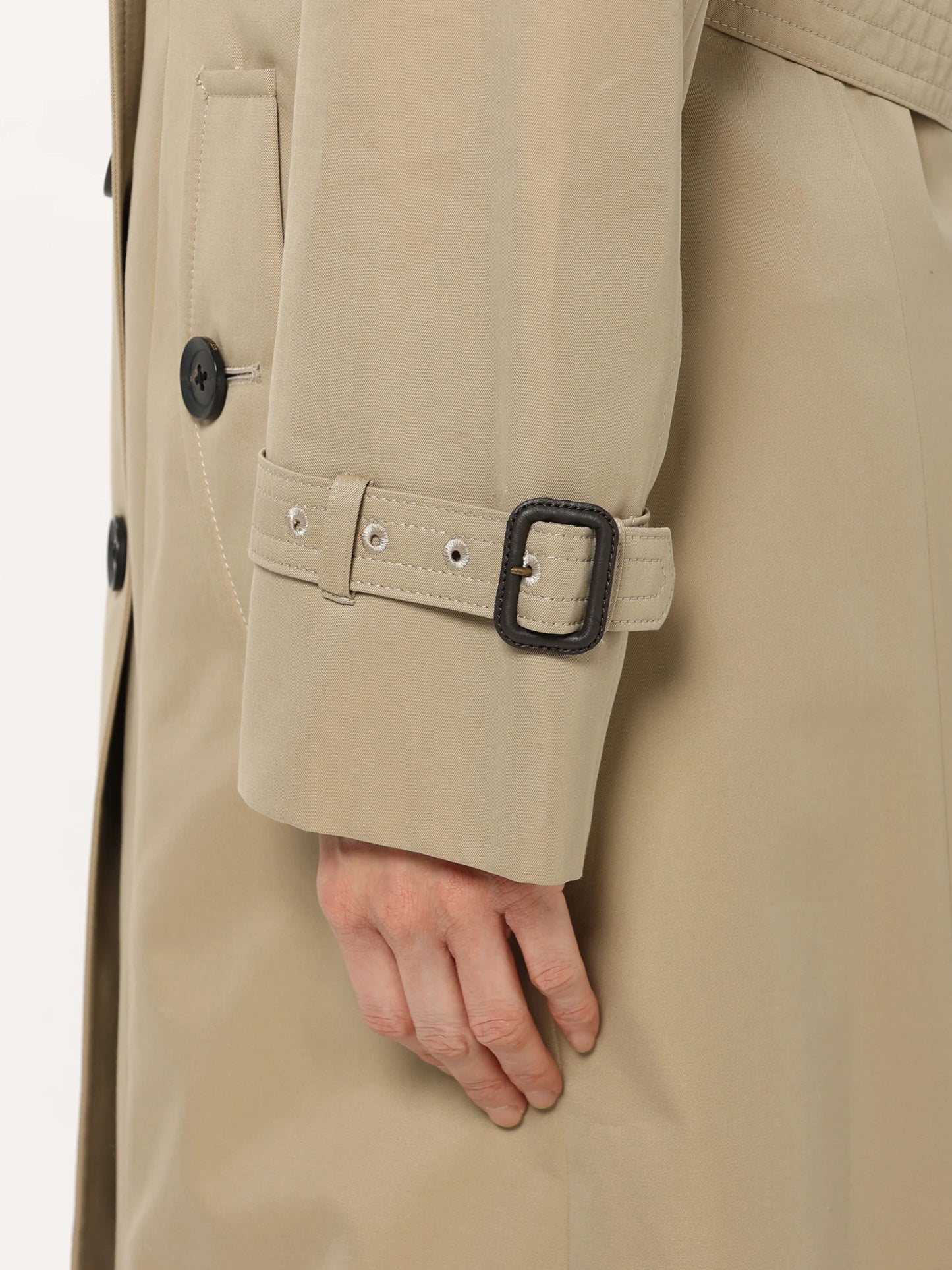 コットンギャバジントレンチコート