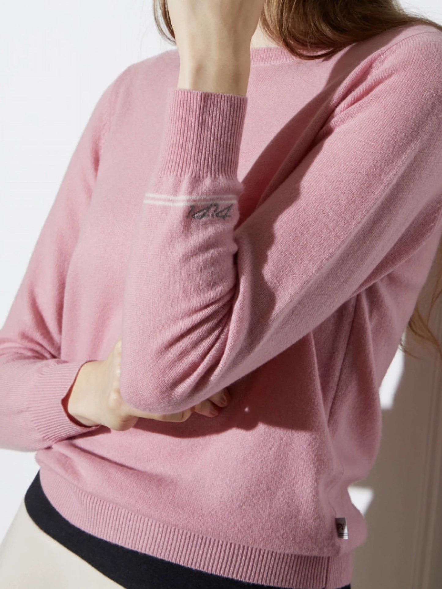 カシミア混ニット