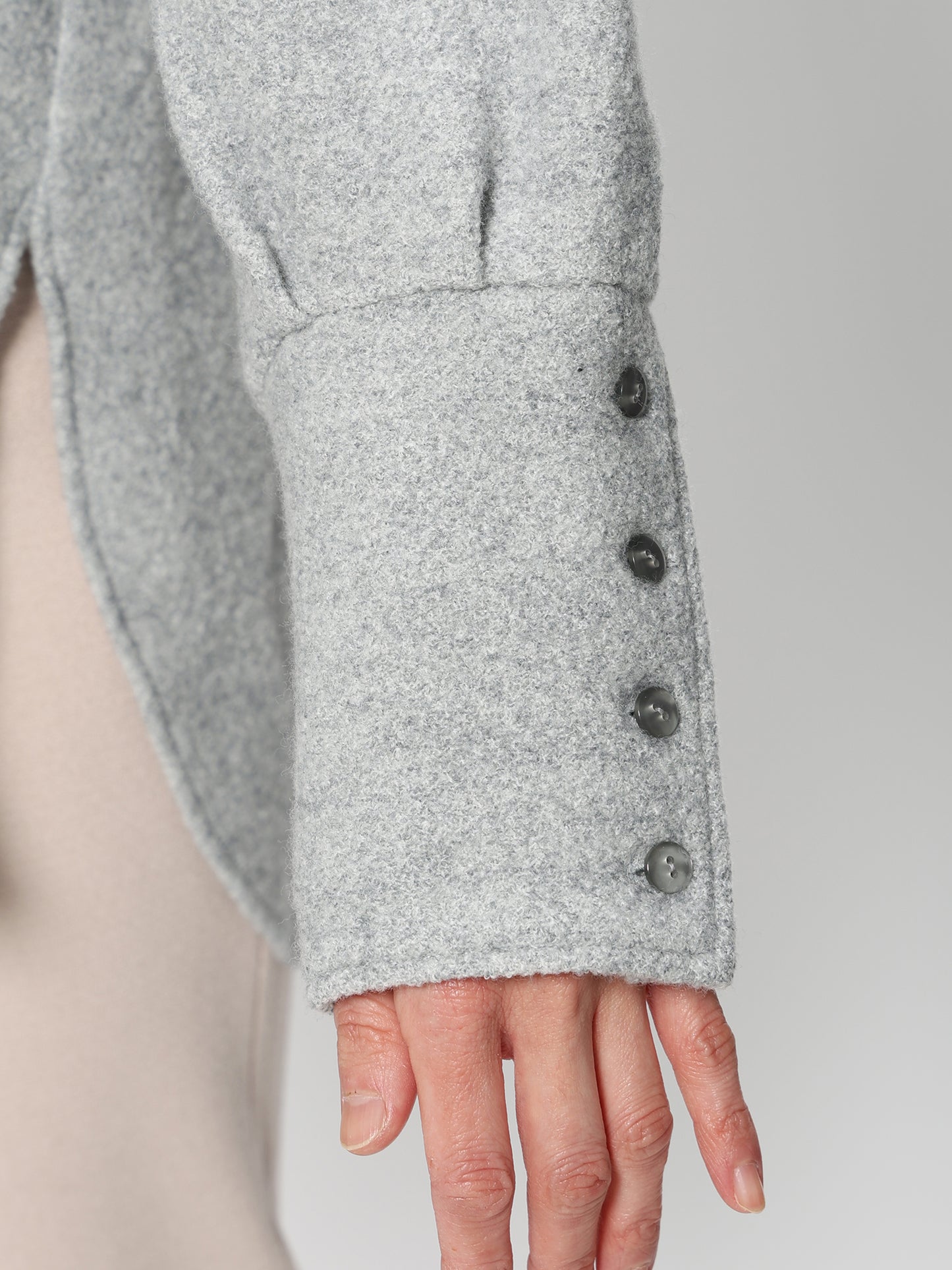 縮絨クループルオーバー