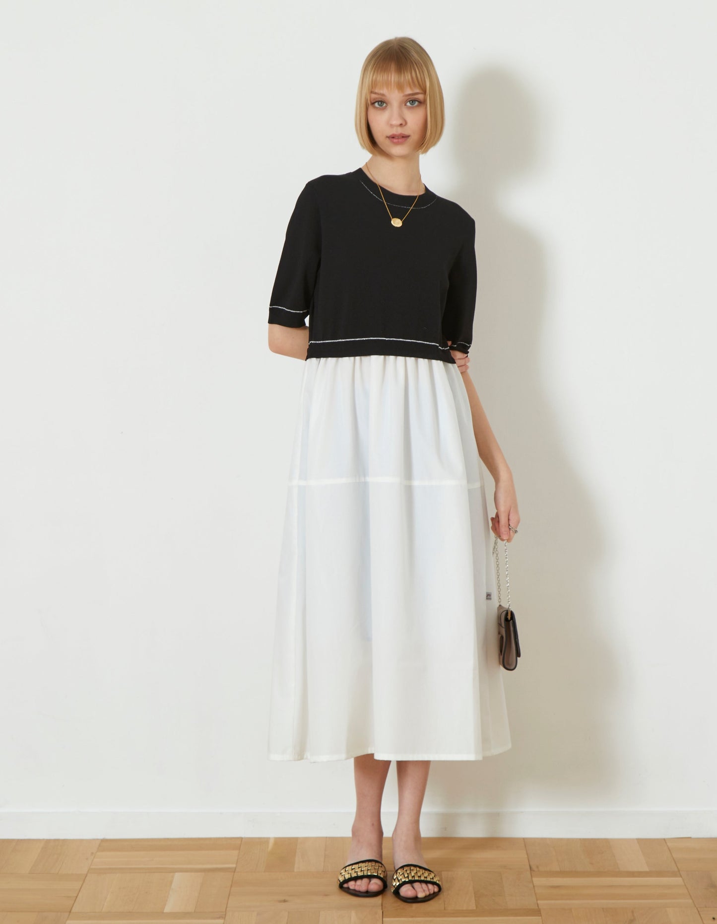 DiDi Guranjie ブロードドッキング ワンピース