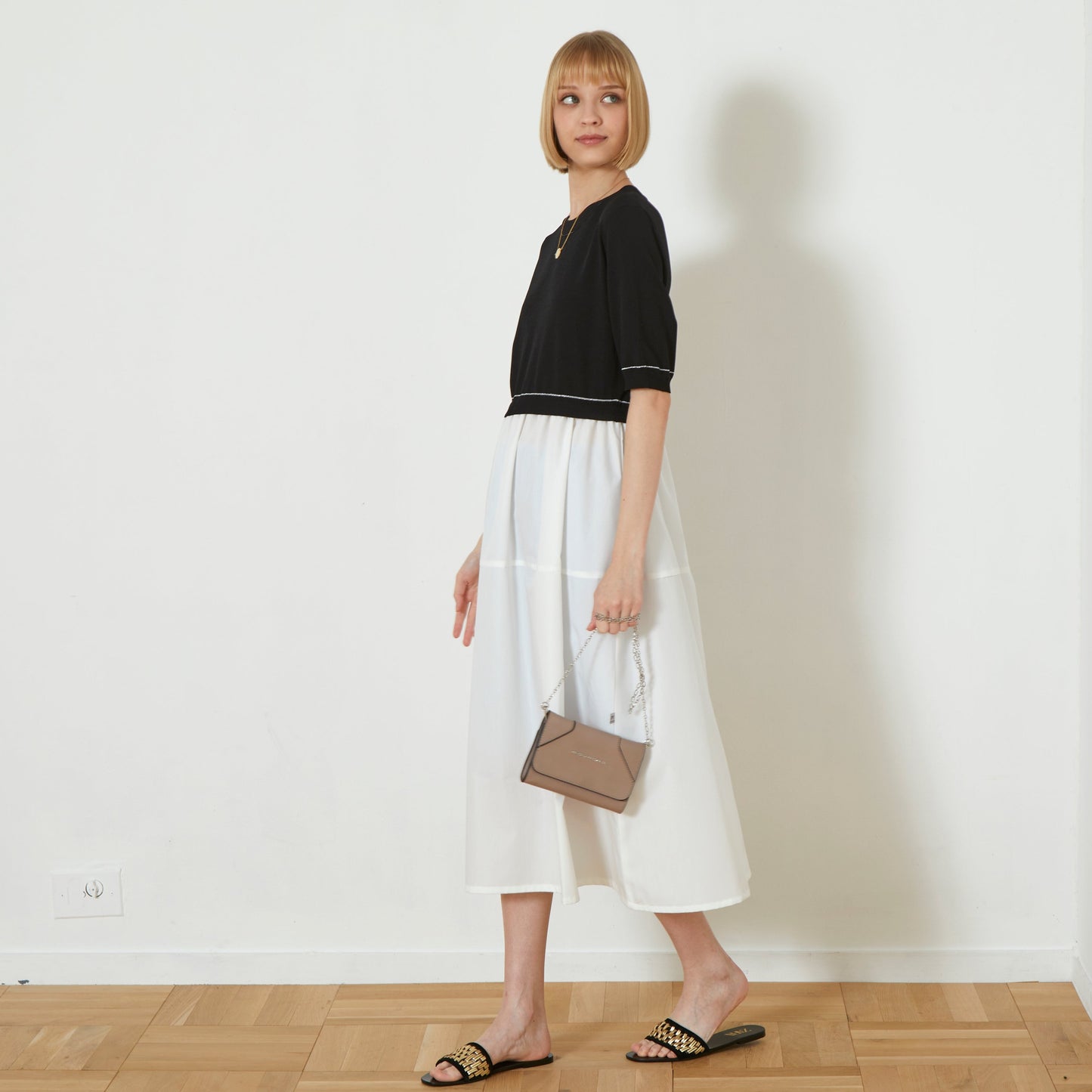 DiDi Guranjie ブロードドッキング ワンピース