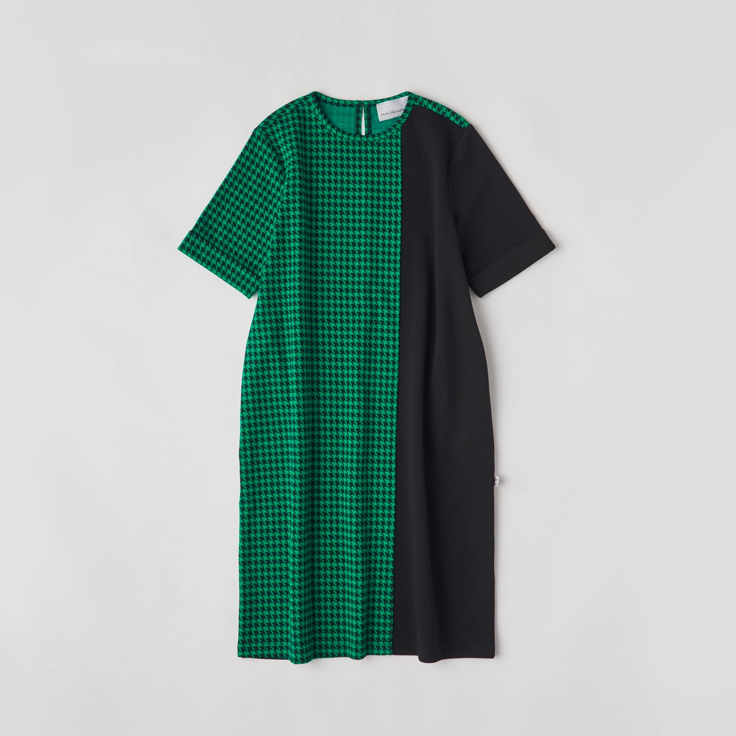 DiDi Guranjie 千鳥柄 コクーンワンピース