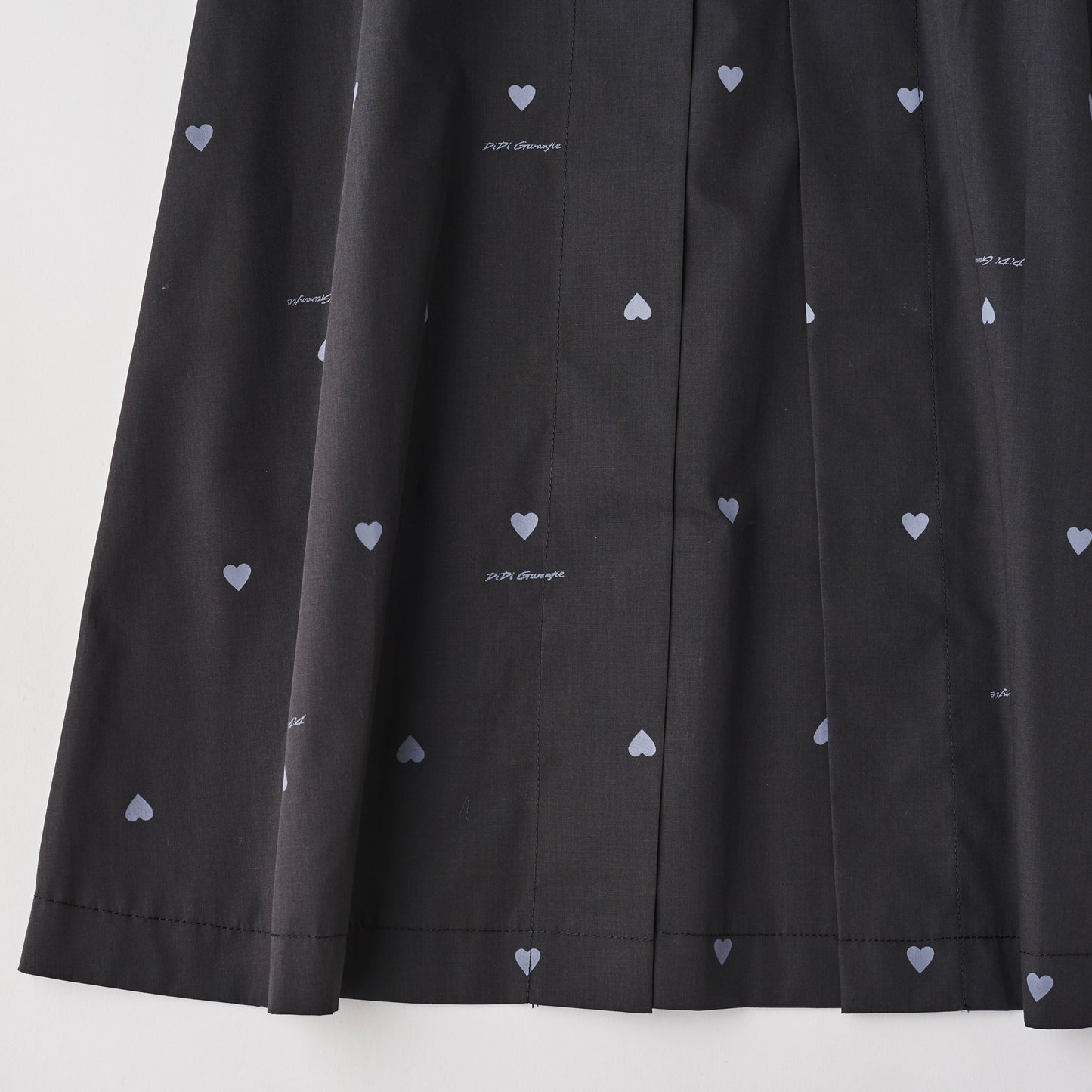 DiDi Guranjie ハートプリント Aラインスカート