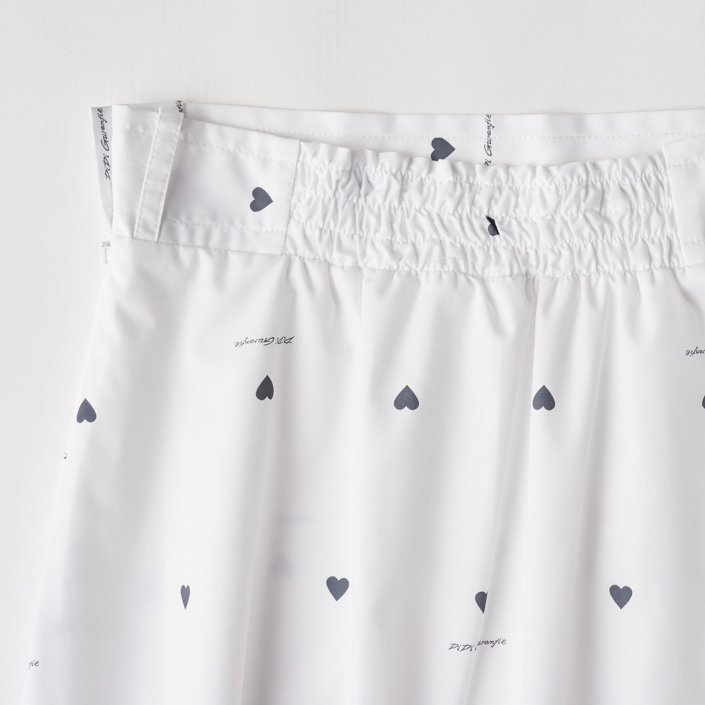 DiDi Guranjie ハートプリント Aラインスカート