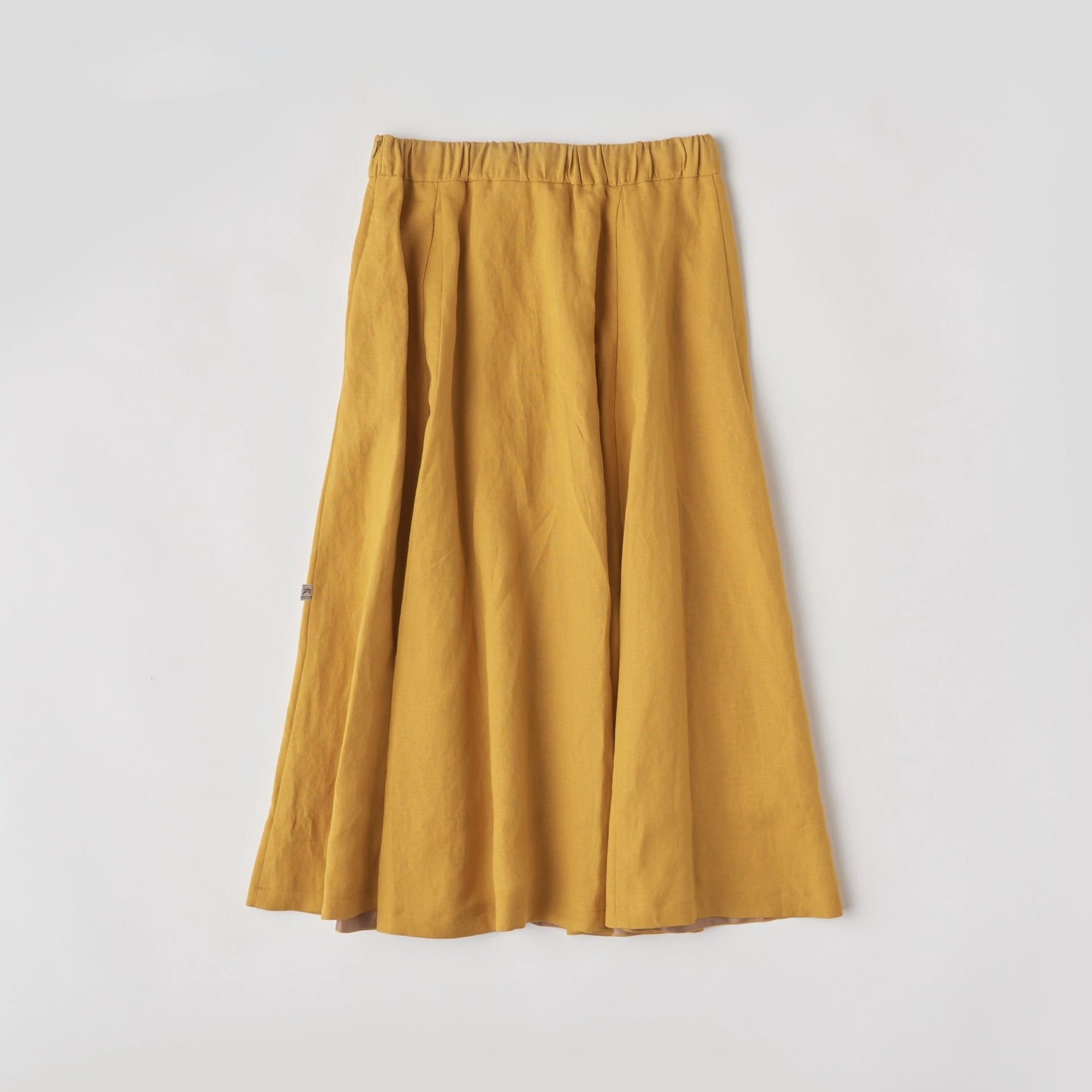 DiDi Guranjie リネン混マチ付きスカート